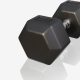 Gorilla Sports Šestihranná pogumovaná činka, 20 kg