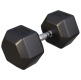 Gorilla Sports Šestihranná pogumovaná činka, 35 kg