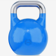 Gorilla Sports Soutěžní kettlebell, modrý, 12 kg