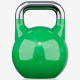 Gorilla Sports Soutěžní kettlebell, zelený, 24 kg
