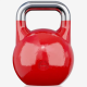 Gorilla Sports Soutěžní kettlebell, červený, 32 kg