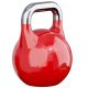 Gorilla Sports Soutěžní kettlebell, červený, 32 kg
