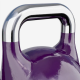 Gorilla Sports Soutěžní kettlebell, fialový, 20 kg