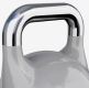 Gorilla Sports Soutěžní kettlebell, šedý, 36 kg