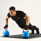 Gorilla Sports Soutěžní kettlebell, bílý, 40 kg