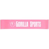 Gorilla Sports Fitness guma 10 lb, růžová