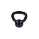 Gorilla Sports Kettlebell činka, litinová, černá, 4 kg