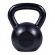 Gorilla Sports Kettlebell činka, litinová, černá, 32 kg