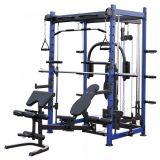 Multipress se Smithovým strojem, kladkami a lavicí, 250 kg