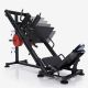 2v1 leg press a hack squat stroj s nosností 400 kg