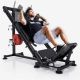 2v1 leg press a hack squat stroj s nosností 400 kg