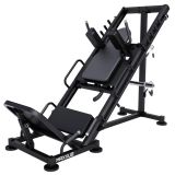 2v1 leg press a hack squat stroj s nosností 400 kg