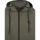 Gorilla Sports Pánská tepláková bunda, olivová/zelená, M