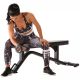 Gorilla Sports Posilovací lavice 142 x 73,5 x 47 cm, černá