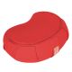 Gorilla Sports Polštář na jógu půlměsíc, červený