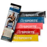 Gorilla Sports sada fitness gum, různé barvy, 500 x 50 mm
