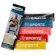 Gorilla Sports sada fitness gum, různé barvy, 500 x 50 mm