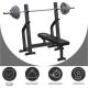 Bench press lavice s olympijskou osou a kotouči 130 kg