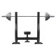 Bench press lavice s olympijskou osou a kotouči 130 kg