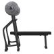 Bench press lavice s olympijskou osou a kotouči 130 kg
