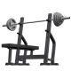 Bench press lavice s olympijskou osou a kotouči 130 kg