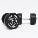 Gorilla Sports Jednoruční činky 2 x 17,5 kg, pogumované