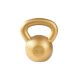 Gorilla Sports Kettlebell zlatý, litina, 20 kg