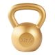 Gorilla Sports Kettlebell zlatý, litina, 32 kg