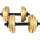 Gorilla Sports Sada činek se závažím 30 kg, 30 mm