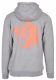 Gorilla Sports Mikina s kapucí, šedo/oranžová S