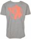 Gorilla Sports Sportovní tričko, šedo/oranžová, 2XL