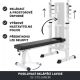 Gorilla Sports Posilovací lavice, VYSTAVENO/ROZBALENO