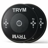 TRYM Set Bumper kotoučů, 2 x 5 kg