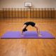 Gymnastická podložka XXL 210 × 110 × 2 cm fialová